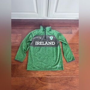 Lansdowne Ireland boys 1/4 zip size 7/8 athletic Irish Raglan Road